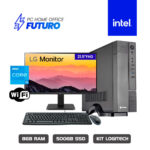 Computadora Futuro Intel I5 14400 H610M 8GB 500GB SSD 21.5" FHD
