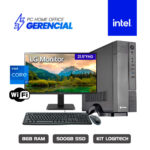 COMPUTADORA GERENCIAL INTEL I7 14700 H610M 8GB 500GB SSD 21.5" FHD