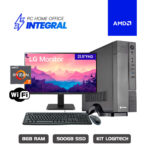 COMPUTADORA INTEGRAL AMD RYZEN 7 5700G A520M 8GB 500GB SSD 21.5" FHD
