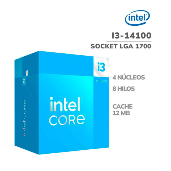 COMPUTADORA INTEL I3 14100 H610M 8GB 500GB SSD 21.5" FHD