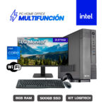 COMPUTADORA MULTIFUNCIÓN INTEL I7 13700 H610M 8GB 500GB SSD 21.5" FHD