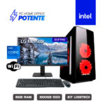 COMPUTADORA POTENTE INTEL I7 14700 H610M 8GB 500GB SSD 21.5" FHD