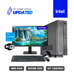 COMPUTADORA UPDATED INTEL I5 13400 H610M 8GB 500GB SSD 21.5" FHD