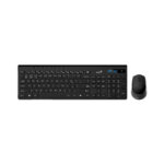 KIT GENIUS 8230 SLIMSTAR (31340015407) WIRELESS/BT | TECLADO + MOUSE | BLACK