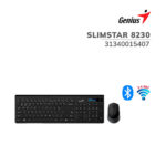 KIT GENIUS 8230 SLIMSTAR (31340015407) WIRELESS/BT | TECLADO + MOUSE | BLACK