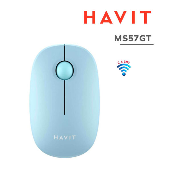 MOUSE HAVIT (MS57GT) CELESTE | WIRELESS