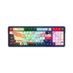 TECLADO GAMER REDRAGON EISA VERSION ANIME (K686AK-RGB-PRO) SWITCH VERDE MENTA| WIRED- WIRELESS- BT| LED RGB