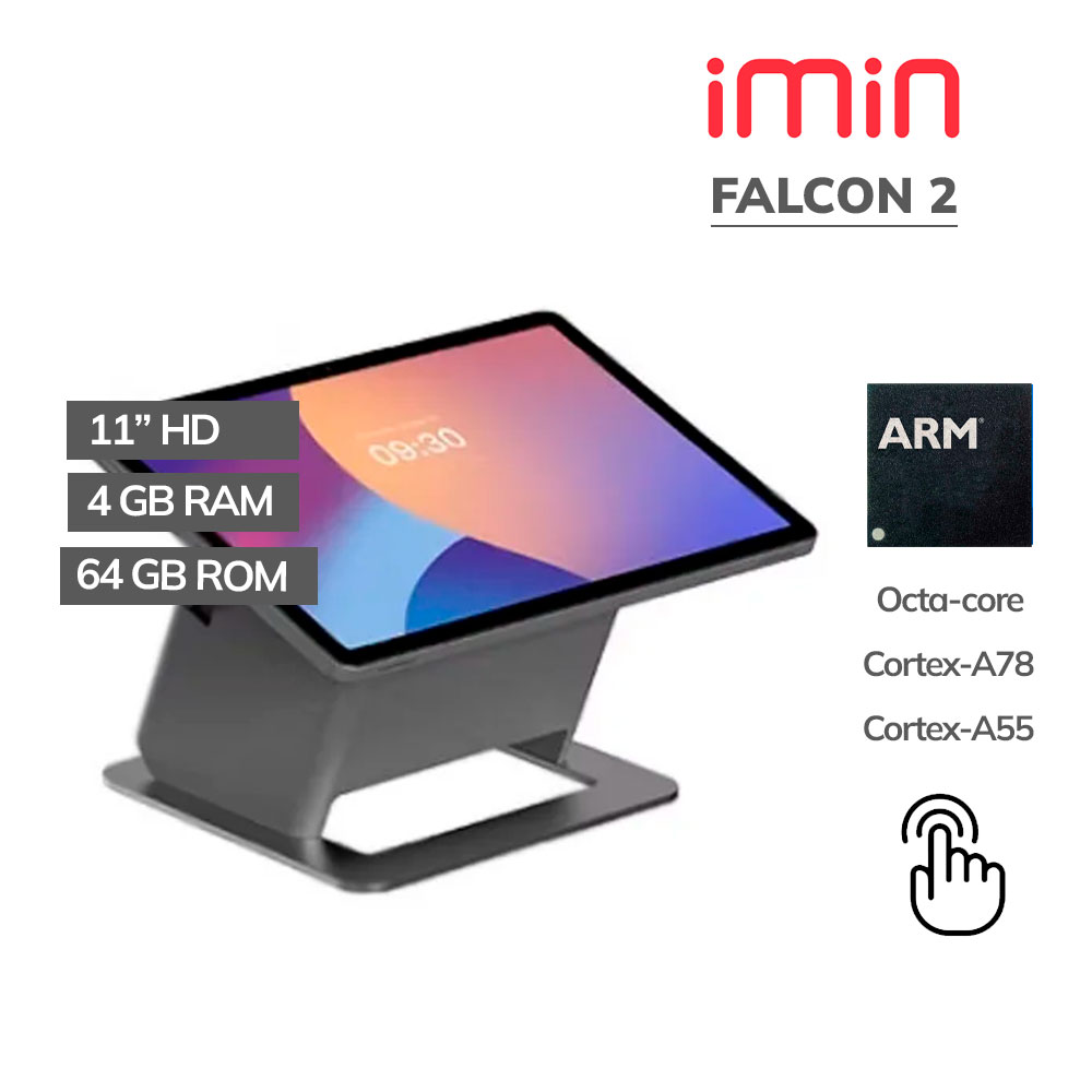 Falcon-2 All In One Imin Falcon 2 Octa Core 4Gb 64Gb ROM Pantalla Extraíble 11" Android - Impresora 80Mm - Wifi - BT - Imagen 1