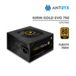 Fuente de Poder Antryx 750w Kirin Gold Evo ( GPX750S ) 80Plus Gold | Pcie Gen 5 | Full Modular
