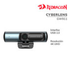 CAMARA WEB REDRAGON CYBERLENS ( GW911 ) 4K ULTRA HD - 3840X2160