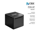 Impresora Ticketera Térmica CBX ( POS-87 ) USB - Ethernet - Negro