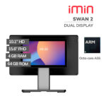 All In One Imin Swan 2 Dual Display Octa-Core 4Gb 64Gb ROM 15.6" FHD + 10.1" HD Android - Impresora 80Mm - Wifi - BT