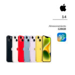 Apple iPhone 14 | Chip A15 Bionic - 5G | 128GB - iOS | Pantalla OLED 6.1"