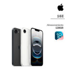 Apple iPhone 16E | Chip A18 - 5G | 128GB - iOS | Pantalla OLED 6.1"