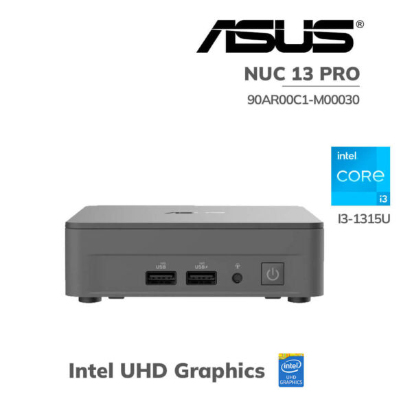 BAREBONE ASUS NUC 13 PRO I3-1315U ( 90AR00C1-M00030 ) DDR4 - M.2 | WIFI - BT | HDMI