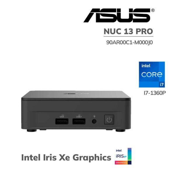 BAREBONE ASUS NUC 13 PRO I7-1360P (90AR00C1-M000J0) DDR4 - M.2 | WIFI - BT | HDMI