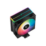 COOLER PARA PROCESADOR DEEPCOOL AG400 BK ARGB V2 ( R-AG400-BKAMMN-GJD ) NEGRO | LED-ARGB