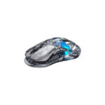 MOUSE GAMER GRAVASTAR MERCURY M2 ( M2-XTAL-BLK ) WIRELESS | SENSOR PAW3395 - 26K DPI | TRANSPARENT BLACK | LED-RGB