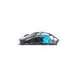 MOUSE GAMER GRAVASTAR MERCURY M2 ( M2-XTAL-BLK ) WIRELESS | SENSOR PAW3395 - 26K DPI | TRANSPARENT BLACK | LED-RGB