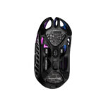 MOUSE GAMER GRAVASTAR MERCURY XPRO (GSXPRO-BLK) WIRELESS - BT - WIRED | PAW3950 - 32K DPI | GALAXY BLACK | LED-RGB - Imagen 3