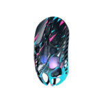 MOUSE GAMER GRAVASTAR MERCURY XPRO (GSXPRO-CG-BLK) WIRELESS - BT - WIRED | PAW3950 - 32K DPI | NEON GRAFFITI ED | LED-RGB - Imagen 2