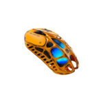 MOUSE GAMER GRAVASTAR MERCURY XPRO (GSXPRO-YLW) WIRELESS - BT - WIRED | PAW3950 - 32K DPI | BATTLE WORN YELLOW | LED-RGB - Imagen 2