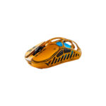 MOUSE GAMER GRAVASTAR MERCURY XPRO (GSXPRO-YLW) WIRELESS - BT - WIRED | PAW3950 - 32K DPI | BATTLE WORN YELLOW | LED-RGB - Imagen 3