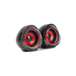 PARLANTE GAMER HALION (HA-S228) 10 WATTS USB 2.0 ROJO