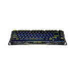 TECLADO GAMER GRAVASTAR K1 LITE ( GSK1LITE-XTAL-BLK ) WIRELESS - BT - WIRED | SWITCH BSUN LINEAR | LED-RGB