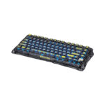 TECLADO GAMER GRAVASTAR K1 LITE ( GSK1LITE-XTAL-BLK ) WIRELESS - BT - WIRED | SWITCH BSUN LINEAR | LED-RGB