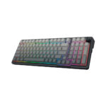 TECLADO GAMER REDRAGON EISA PRO (K686SP-RGB-PRO) SWITCH LEOPARD L| WIRED- WIRELESS- BT| LED-RGB| BLACK DEGRADADO - Imagen 4