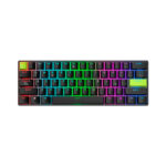 TECLADO GAMER ROYAL KLUDGE (RK-C61) BLACK/GREEN | SWITCH MAGNETICO MINT | LED-RGB - Imagen 2