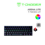 TECLADO GAMER T-DAGGER ARENA LITE (T-TGK321-LIT) SWITCH RED | LED-RAINBOW