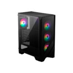 Case Gamer MSI Mag Forge 120A Airflow ( 306-7G23A41-HH9 ) Negro | 6 LED-ARGB - Imagen 3