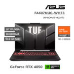 LAPTOP GAMER ASUS FA607NUG-WH73 RYZEN 7-7445HS 16GB 512GB GEFORCE RTX 4050 6GB 16 WUXGA 144HZ WINDOWS 11 (90NR0MU3-M00AT0)