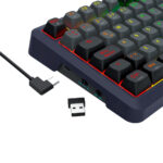 TECLADO GAMER REDRAGON BRAGI PRO (K688GB-RGB-PRO) WIRED - BT - WIRELESS | SWITCH RPC LINEAR | LED-RGB - Imagen 5