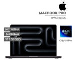 Laptop Apple MacBook Pro Apple M4 Pro 24GB 512GB SSD 16.2" MacOS ( MX2X3E ) Space Black