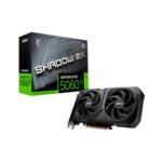 TARJETA DE VIDEO MSI RTX 5060TI 8GB SHADOW 2X OC PLUS ( 912-V536-023 ) 128 BITS