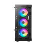 Case Gamer Halion Tauro Cr33 ( TAURO-CR33 ) Panel Vidrio | 500W | 4 LED-ARGB - Imagen 5