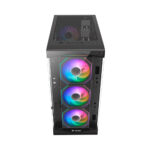 Case Gamer Halion Tauro Cr33 ( TAURO-CR33 ) Panel Vidrio | 500W | 4 LED-ARGB - Imagen 4