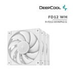 COOLER PARA CASE DEEPCOOL FD12 WH-3 IN 1 (R-FD12-WHNPN3-G)