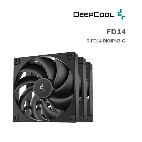 COOLER PARA CASE DEEPCOOL FD14-3 IN 1 (R-FD14-BKNPN3-G)