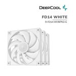 COOLER PARA CASE DEEPCOOL FD14 WHITE (R-FD14-WHNPN3-G) 140MM | PACK 3