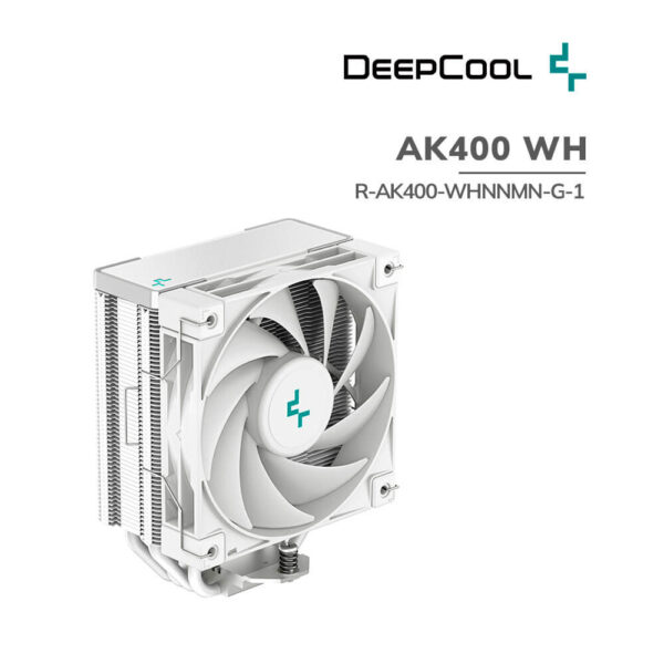 COOLER PARA PROCESADOR DEEPCOOL AK400 WH (R-AK400-WHNNMN-G-1) WHITE