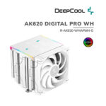COOLER PARA PROCESADOR DEEPCOOL AK620 DIGITAL PRO WHITE (R-AK620-WHAPMN-G)