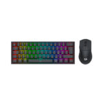 KIT GAMER REDRAGON GAMING ESSENTIALS (S143-SP) LED RGB| TECLADO Y MOUSE| SWITCH RED| BLACK