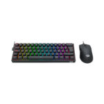 KIT GAMER REDRAGON GAMING ESSENTIALS (S143-SP) LED RGB| TECLADO Y MOUSE| SWITCH RED| BLACK