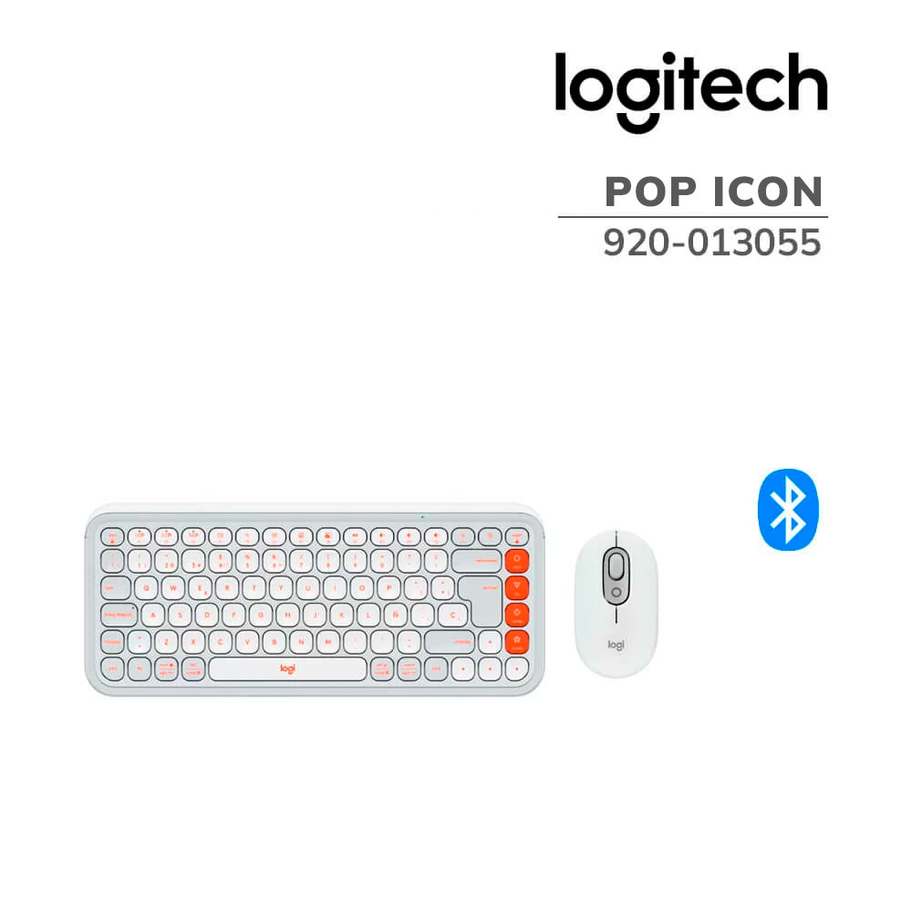 kit-teclado-mouse-logitech-pop-icon-white-920-013055-bluetooth-wireless