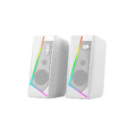 PARLANTE REDRAGON ANVIL ( GS520W ) WHITE | RETROILUMINACION RGB