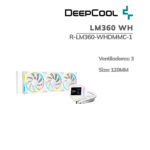 SISTEMA LIQUIDO DEEPCOOL LM360 WH ( R-LM360-WHDMMC-1 ) PANTALLA 2.4" IPS | LED-ARGB